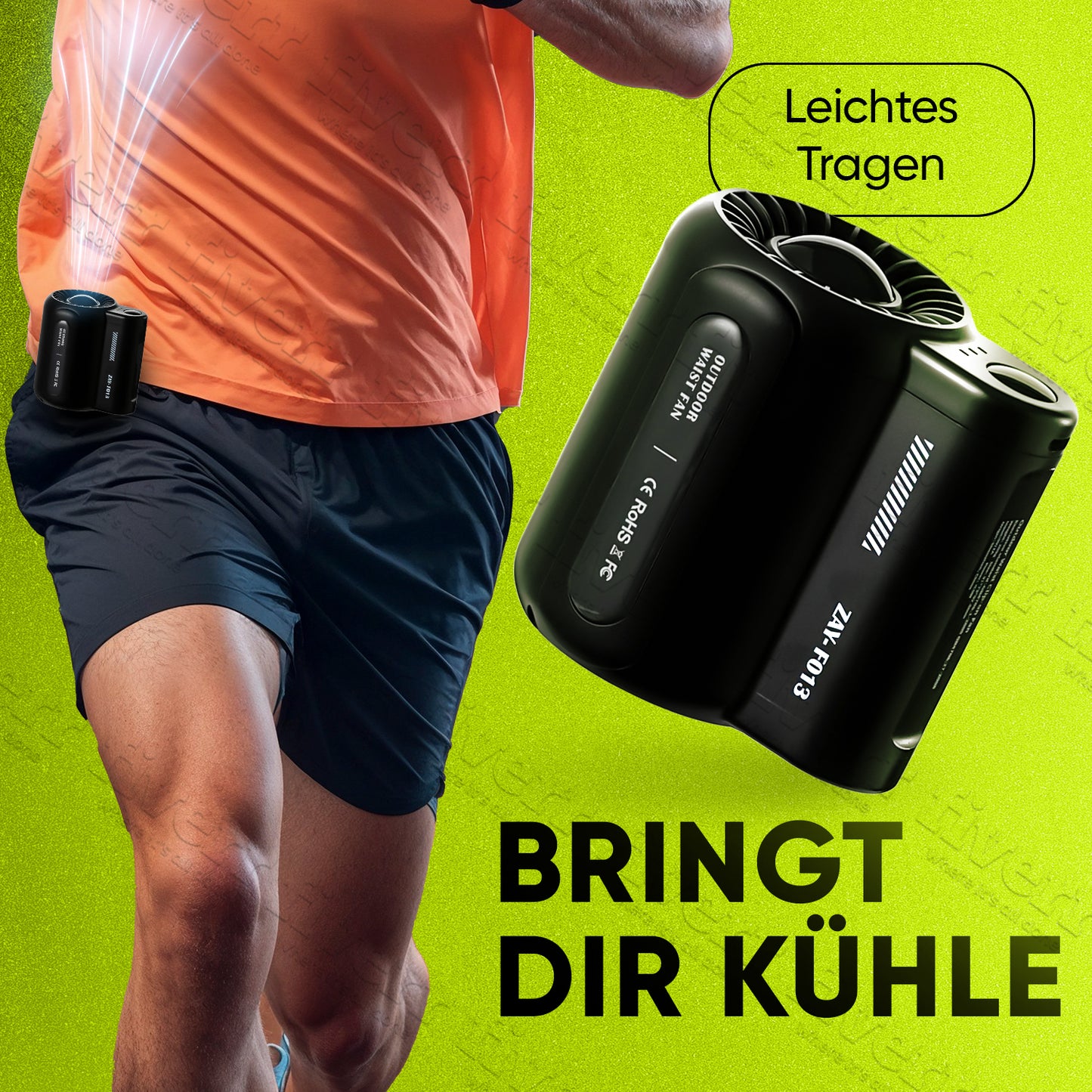 Breeze Buddy - Der praktische Mini - Ventilator für unterwegs
